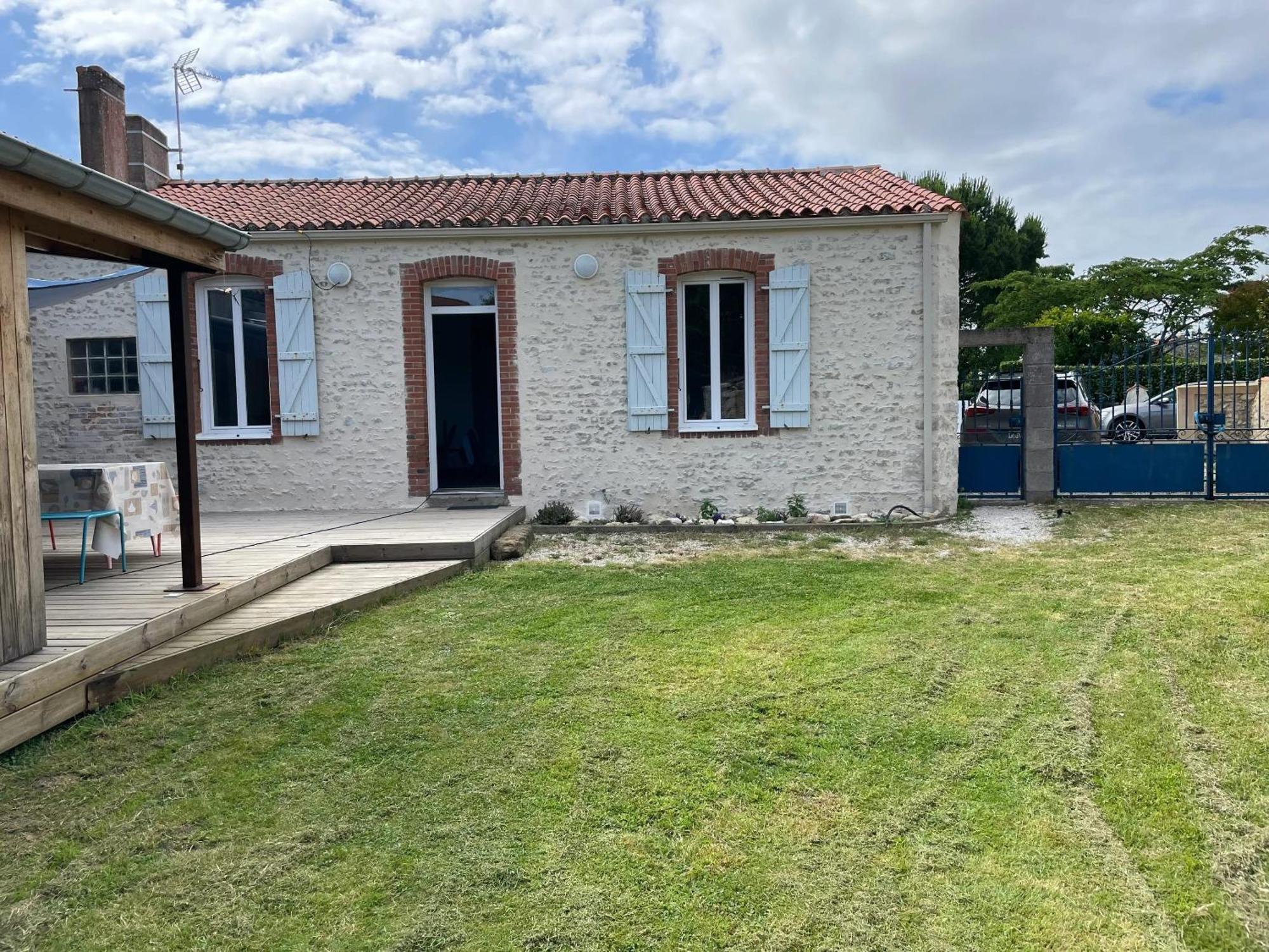 Maison Confortable A Jard-Sur-Mer Avec Grand Jardin Cloture Eksteriør bilde